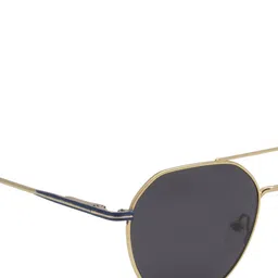 Ted Smith Unisex Aviator Sunglasses with Polarised and UV Protected Lens image 3