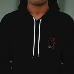 BUYTHATTRENDZ Men Printed Hooded Sweatshirt image 2