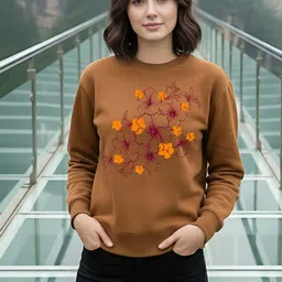 Moda Rapido Women Printed Sweatshirt-image-86