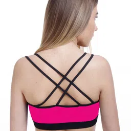 Samvar Pink Cotton Non-Wired Non Padded Minimizer Bra image 2