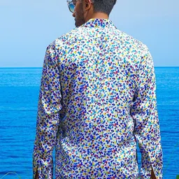 ASUKA Men Opaque Printed Casual Shirt image 2