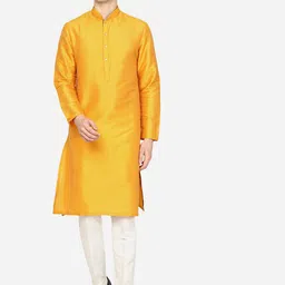 THE KURTA COMPANY Men Thread Work Kurta image 5