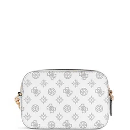 GUESS Printed PU Bucket Shoulder Bag with Fringed image 3