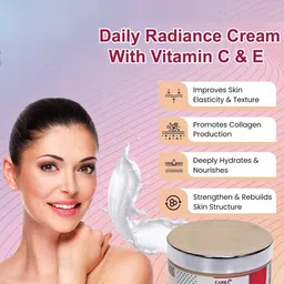 CARET ORGANIC Set Of 2 Vitamin E Radiance Cream - 50 g & Glutathione Soap - 75 g image 5