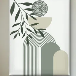 Myntra Elegant Homes White Canvas Wall Paintings-picture-12