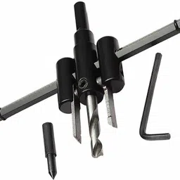 hiniry Adjustable Circle Hole Saw Drill Bit Cutter Adjustable Circle Hole Saw Drill Bit Cutter image 3