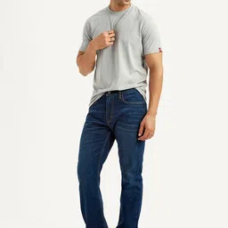 Levis Men Slim Fit Mid-Rise Light Fade Stretchable Jeans-picture-32