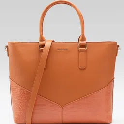 Allen Solly Textured Structured Laptop Shoulder Bag-picture-40