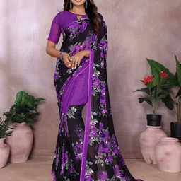 Moda Rapido Women Floral Printed Saree-image-38