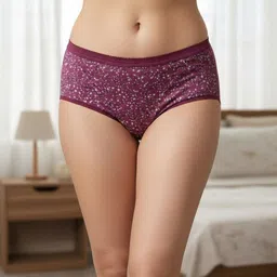 KELLPAR Women Floral Printed Low-Rise Hipster Brief-picture-32