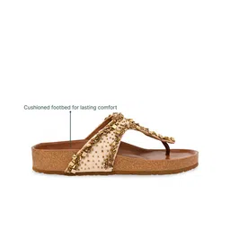 CAI Women Slip-On Open Toe Flats image 2