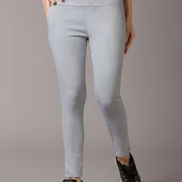 Moda Rapido Women Skinny Fit High-Rise Stretchable Jeans-image-44