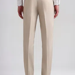 Greenfibre Men Solid Slim Fit Trousers image 2