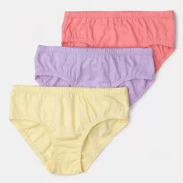 KIDBIRD Infant Girls Pack of 3 Basic Briefs Girls.Brief-KID-0-3m-S-picture-26