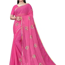 Pemal Designer Embellished Saree-picture-16
