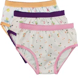 Ni2 Girls Pack Of 6 Printed Low-Rise Bikini Briefs image 5