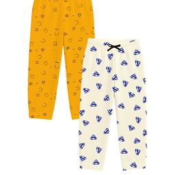 Fasha Unisex Kids Pack Of 2 Printed Cotton Pyjamas-picture-6