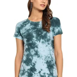 Funday Fashion Women Tie and Dye Dyed T-shirt-image-95