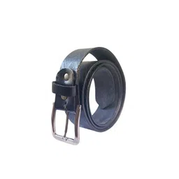 PERKED Men Textured Leather Belt image 3