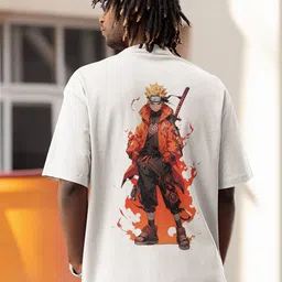 Elibolz Men Printed Drop-Shoulder Sleeves Bio Finish T-shirt-picture-26