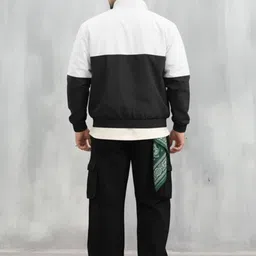 R.Code by The Roadster Life Co. Men Colourblocked Lightweight Sporty Jacket image 4