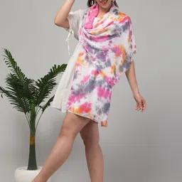 J Style Women Dyed Abstract Stole-picture-12