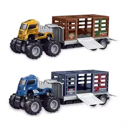 n2k2 enterprise 1:43 Animals Display Box Die Cast Truck Set Toy-picture-21
