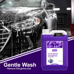wng Car Wash Shampoo | car wash shampoo 5 liter | With Extra Foam Booster | Car Washing Liquid image 3