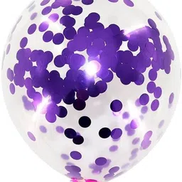 r g accessories Metallic Purple Balloons, Happy Birthday Decoration Kit With Arch Pack Of 60 image 4