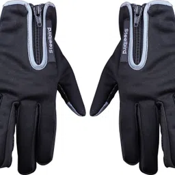 steelbird Riding, Cycling, Winter Unisex Gloves with Touch Screen Sensitivity Riding Gloves image 3