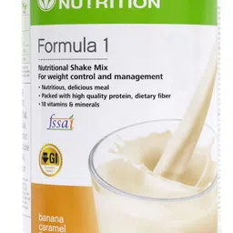 herbalife nutrition FORMULA-1 BANANA-500+VANILLA -500+SHAKE MATE-500 Nutrition Drink image 4