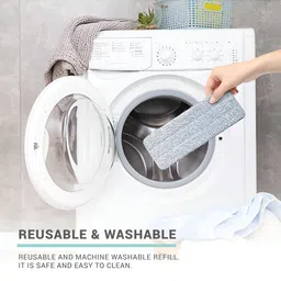 SPOTZERO by MILTON Sterling Flat Mop 3 Pieces Replacement Mop Refill image 4