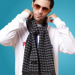 MHAX Striped Men Muffler image 1