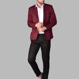 metronaut Men Solid Single Breasted Casual Blazer-picture-24