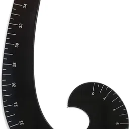 bmg Black and Yellow Curve Armhole Scale combo (Pack of 2 ) Sewing Kit image 3