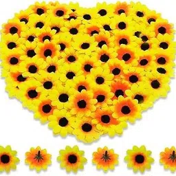 cgc Yellow Sunflower Artificial Flower image 4