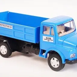 toyshoy Combo Pack of Construction TLC Truck (Blue) and CNG Auto Miniature Model Toys image 2