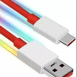 ONS ENTERPRISES Original USB Type C Cable 6.5 A 1m FAST CHARGE TYPE C USB Cable, One Cable Red Charging Pad-image-32