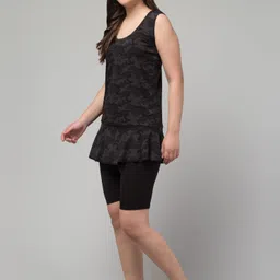 dapra Swimsuit with attached shorts Printed Women Swim-dress Multicolor Swimsuit image 3