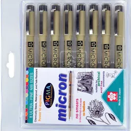 sakura 003,005,01,02,03,05,08 And PN Tip Fineliner Pen-picture-26