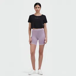 emi Solid Women Purple Tights-picture-17