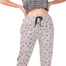 jeckward Pack of 2 Women Printed Multicolor Track Pants image 2
