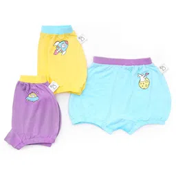 SuperBottoms Infants Pack Of 3 Printed Cotton Basic Briefs UND-BYBL-SM-SR-SS-6-9M-3P image 1