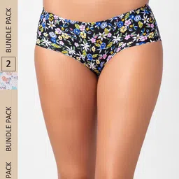 FashionRack Women Pack Of 2 Assorted Seamless Hipster Briefs-picture-28