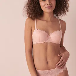 La Vie en Rose Self Design Lace Moderate Coverage Bikni Briefs-picture-41