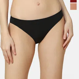 Triumph Women Pack Of 3 Mid-rise Basic Briefs-image-70