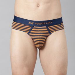 Force NXT Men Striped Pure Cotton Basic Briefs-picture-19