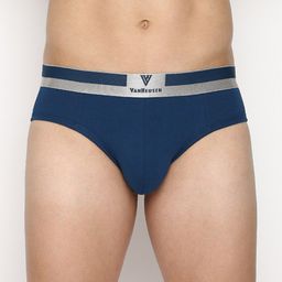 Van Heusen Innerwear Men Deep Water Solid Colour Fresh Ultra Soft Brief-picture-26
