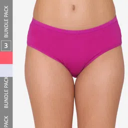 GROVERSONS Paris Beauty Women Pack Of 3 Assorted Hipster Briefs-picture-21