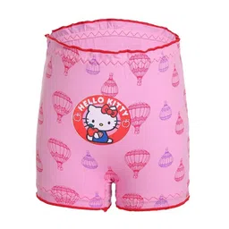 SMARTERKIDS Girls Pack Of 4 Assorted Pure Cotton Basic Briefs image 5